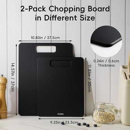 Wood Fiber Cutting Board Set of 2, Dishwasher Safe, Non-Toxic Cutting Board - Image 5