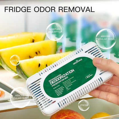4 Pack Fridge Deodorizer, Refrigerator and Freezer Deodorizer Odor Eliminator - Image 2
