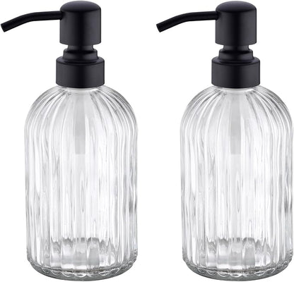 Matte Black Dish Kitchen Soap Dispenser, Bathroom Liquid Soap Dispenser by LEETCPHOME