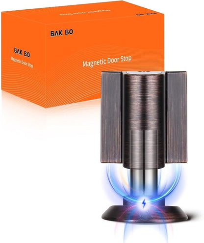 Bak Bo Magnetic Door Stoppers 4 Pack Bottom of Door Holder Keep Door Open No by BakBoHardware