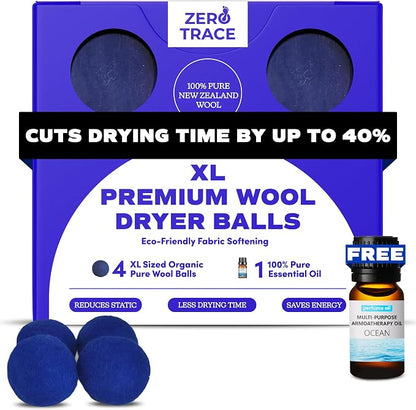 Zero Trace Wool Dryer Balls by ZeroTrace