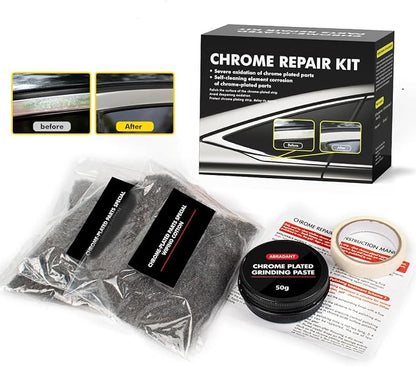 Metal Polish Restorer and Protectant, Chrome Cleaner and Polish by XTryfun