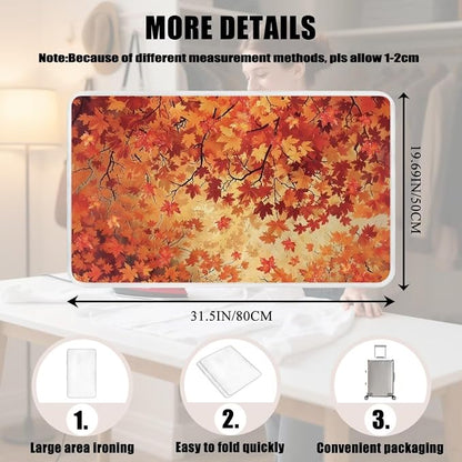 Ironing Mat Maple Leaf Ironing Board Pad Heat Resistant, Quilting & Travel - Image 7