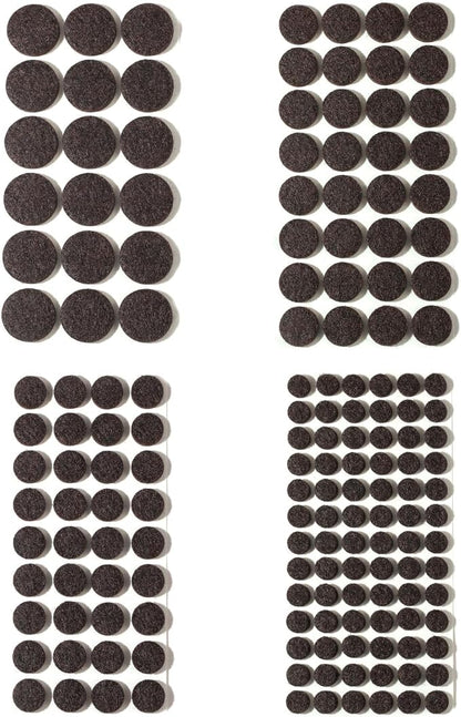 Felt Furniture Pads for Hardwood Floors 164 Piece, Furnigear Anti Scratches by Furnigear