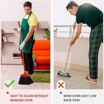 WILLBOND 20 Pcs Heavy Duty Broom Outdoor Indoor Commercial Angle Brooms Bulk - Image 4