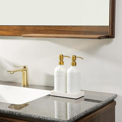 Gold Soap Dispenser Bathroom Set, Hand and Lotion Dispenser - Image 6