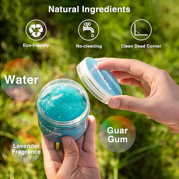 TICARVE Cleaning Gel for Car Detail Tools Car Cleaning Automotive Dust Air Vent - Image 6