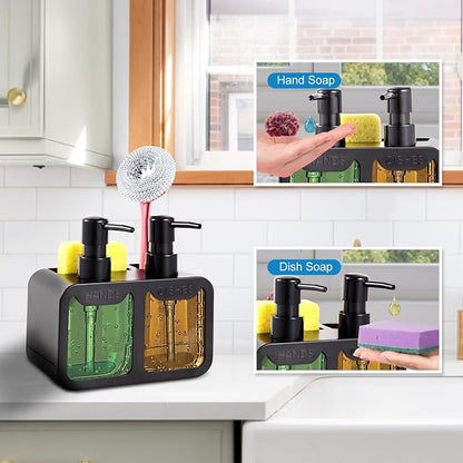Kitchen Soap Dispenser Set, - Image 4