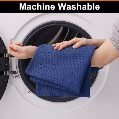 Homaxy 100% Cotton Waffle Weave Kitchen Towels - Image 5