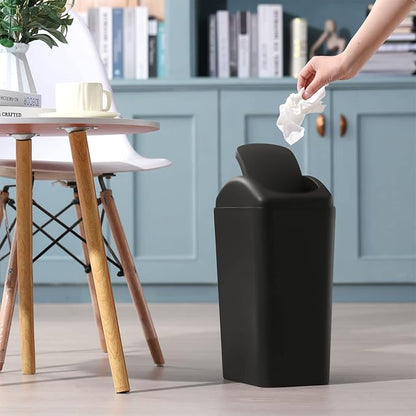 Hoolerry 8 Pcs 3 Gallon/12 Liter Small Trash Can Plastic Kitchen Garbage - Image 3