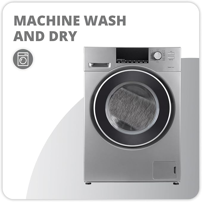 Toilet Rugs U Shaped Bathroom Rug, Machine Washable Non Slip Quick Dry Super - Image 5