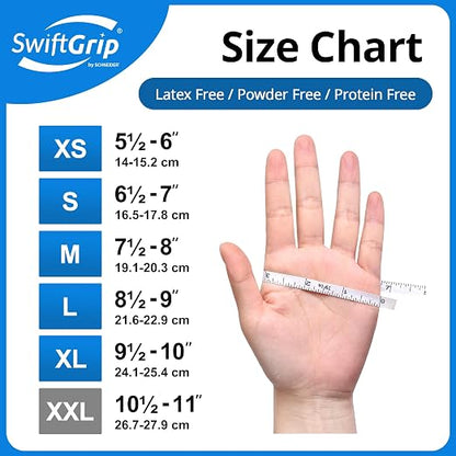 Disposable Nitrile Exam Gloves, Nitrile Gloves Disposable Latex Free, Medical - Image 4