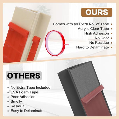 Floor Transition Strip Vinyl Door Threshold Ramp Self Adhesive Carpet Edging - Image 4