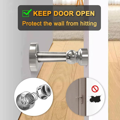 6 Pack Door Stopper Magnetic, COCIVIVRE Magnet Door Stop Stainless Steel - Image 4