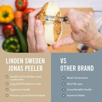 Linden Sweden Original Jonas Vegetable Peeler - Image 6
