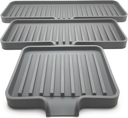 Happitasa Silicone Soap Dish Tray and Sponge Holder - Image 7