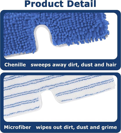 4 Pack Mop Heads Replacements Compatible - Image 2
