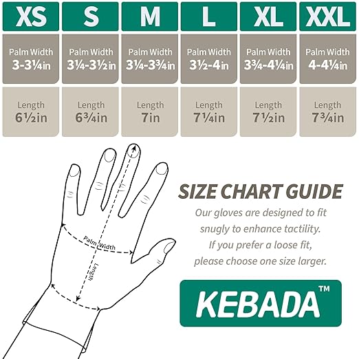 Kebada Safety Work Gloves,120 Pairs Bulk Pack, Touchscreen, PU Coated, Ideal for Warehouse, Construction, Gardening and Mechanics, Black, XX-Large