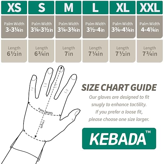 Kebada W1 Work Gloves for Men and Women, Touchscreen PU Coated Gloves - Image 6