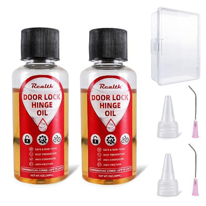 Realth Garage Door Lube -Door Hinge Lubricant by Realth