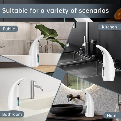 Automatic Liquid Soap Dispenser, 300ML Touchless 4 Gear Adjustable, Countertop - Image 5