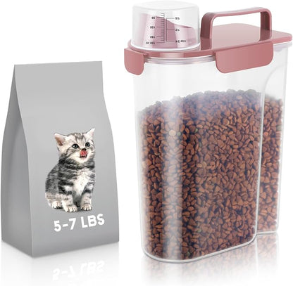 LEAWALK 5Lbs Airtight Cat Dog Food Storage Container - Image 9