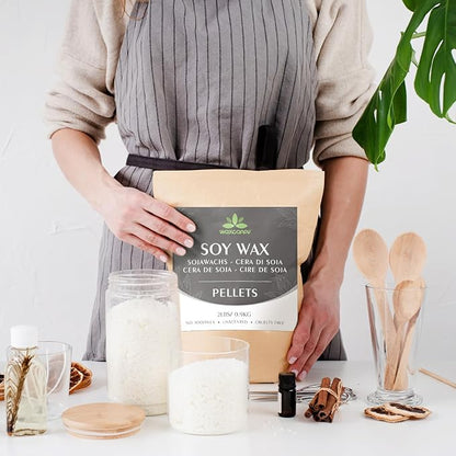 Soy Wax, Waxcanpy Natural Candle Wax, Organic Soy Wax - Image 6