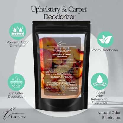 Georgia Peach Carpet Freshener Powder: Powerful Odor Eliminator - Image 4