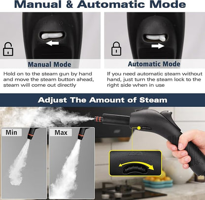 Steam Cleaner, Handheld Steamer - Image 4