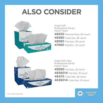 Georgia-Pacific Angel Soft Professional Series 2-Ply Facial Tissue, 100 Sheets - Image 6