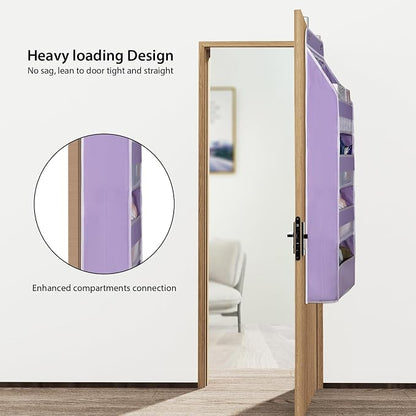Univivi 5-Shelf Fabric Door Storage Over Door Hanging Organizer - Image 2
