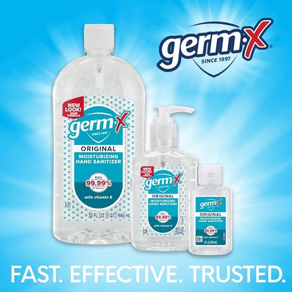 Germ-X Original Hand Sanitizer, Non-Drying Moisturizing Gel - Image 9