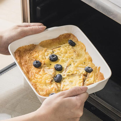 HOMBENE Baking Dish Set for 4, Ceramic Bakeware Sets - Image 4