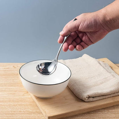 IMEEA 7.6-Inch Small Serving Ladle, 18/10 Stainless Steel Gravy Spoon - Image 2