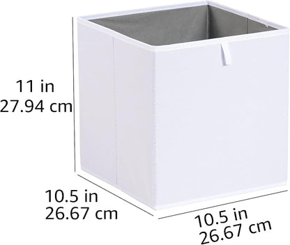 Amazon Basics Cube Organizer Bins, Collapsible Storage Baskets - Image 5