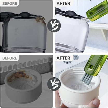 3 in 1 Cup Lid Gap Cleaning Brush Set, Silicone Cup Lid Gap Cleaner, Home - Image 5