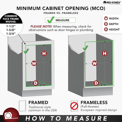 Rev-A-Shelf Trim-to-Fit Shallow Drawer Organizer - Image 5