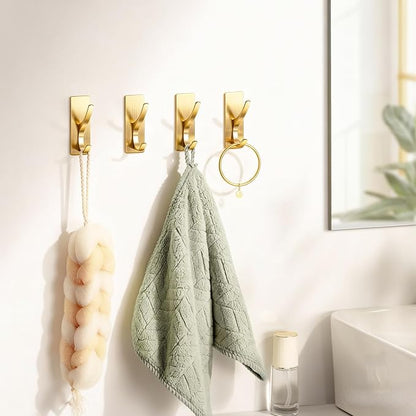 10 Pack Self Adhesive Coat Hooks - Image 5