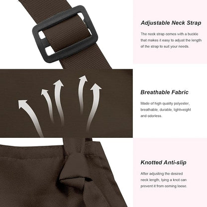 15 Pcs Adult Aprons Bulk with Pockets Adjustable Bib Chef Apron - Image 3