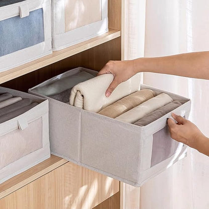 Linen Closet Organizers And Storage, 12 Pack Closet Storage Bins Linen Closet - Image 4