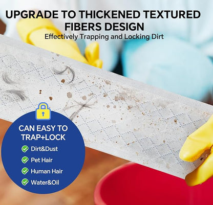 60 Count Ultrathick Microfiber Mop Pads Refills - Image 3