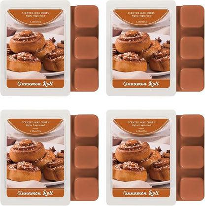SCENTORINI Wax Melts, Fall Wax Melts, Cinnamon Roll Scent, by SCENTORINI