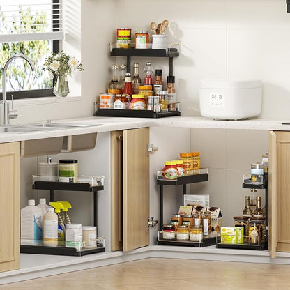 heart & home 1-Pack Under Sink Storage Organizer - Image 9
