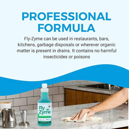 Kinzua Environmental Fly-Zyme, Highly Concentrated Enzyme Drain Cleaner - Image 6
