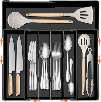 Spaclear Large Kitchen Silverware Organizer by Spaclear