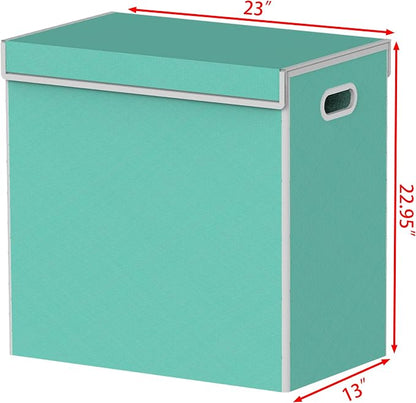 Simple Houseware Double Laundry Hamper - Image 7