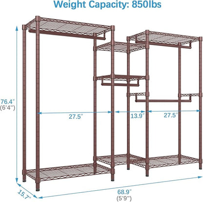 VIPEK Classic V6 Wire Garment Rack Heavy Duty Clothes Rack - Image 4