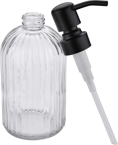 Matte Black Dish Kitchen Soap Dispenser, Bathroom Liquid Soap Dispenser - Image 5