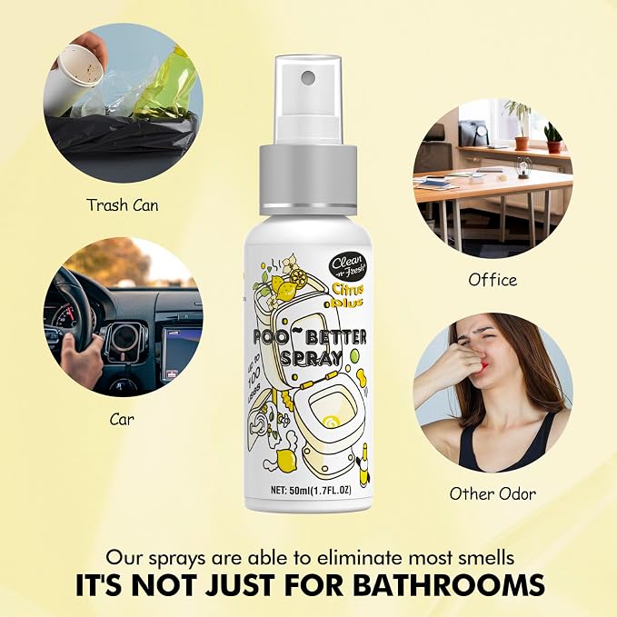 Clean-n-Fresh Toilet Spray, Bathroom & Toilet Odor Removers, Air Fresheners - Image 7