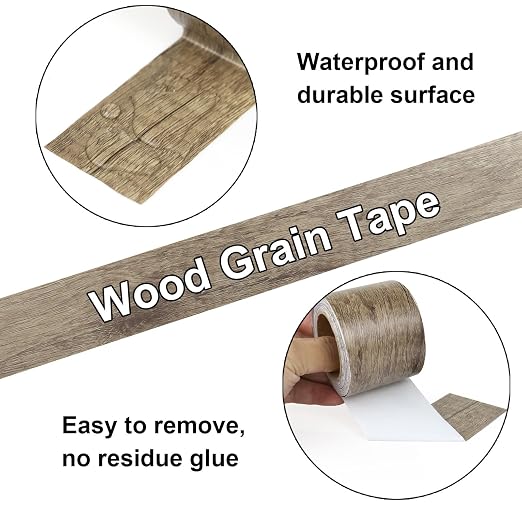 BOMEI PACK Wood Grain Repair Tape, Self Adhesive Repair Patch - Image 5